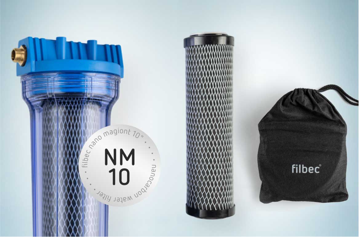Sada filbec® NM10 pro filtraci kohoutkové vody s obohacením o hořčík